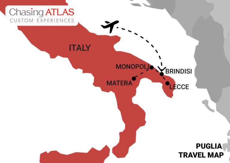 Italy Puglia Map Mono 768x543 